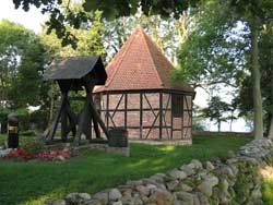 Kapelle im alten Ortskern Zislow