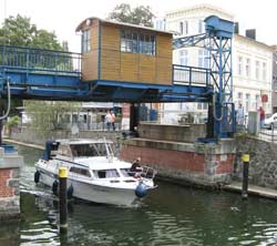 Hebebrücke in Plau